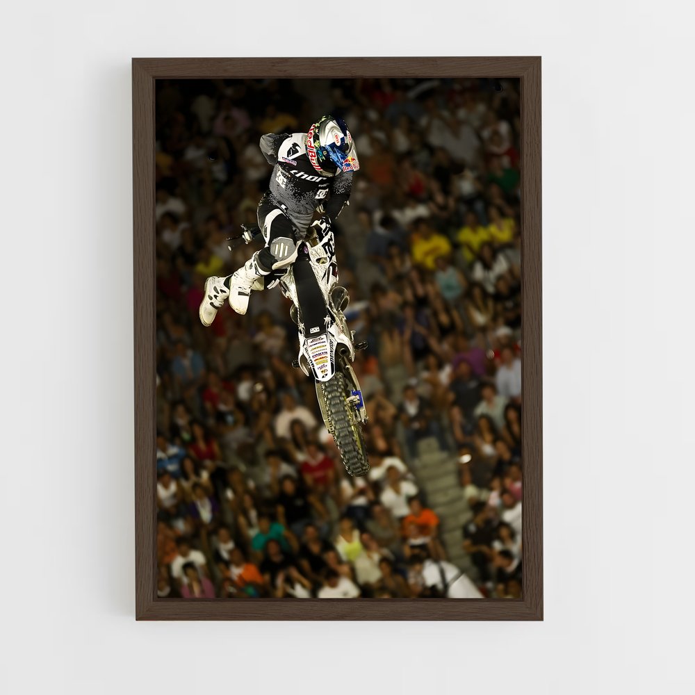 Poster Envolée Sauvage – affiche Motocross freestyle (vue 5)